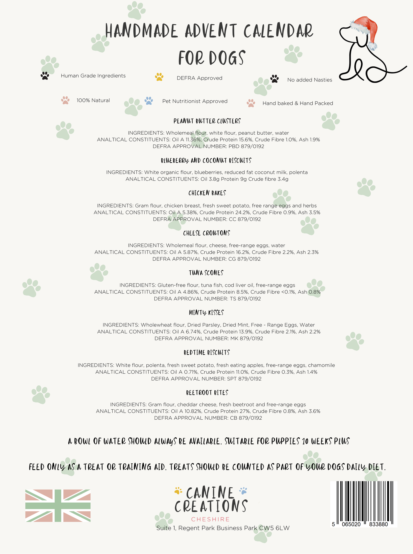 Christmas Advent Calendar- Handmade