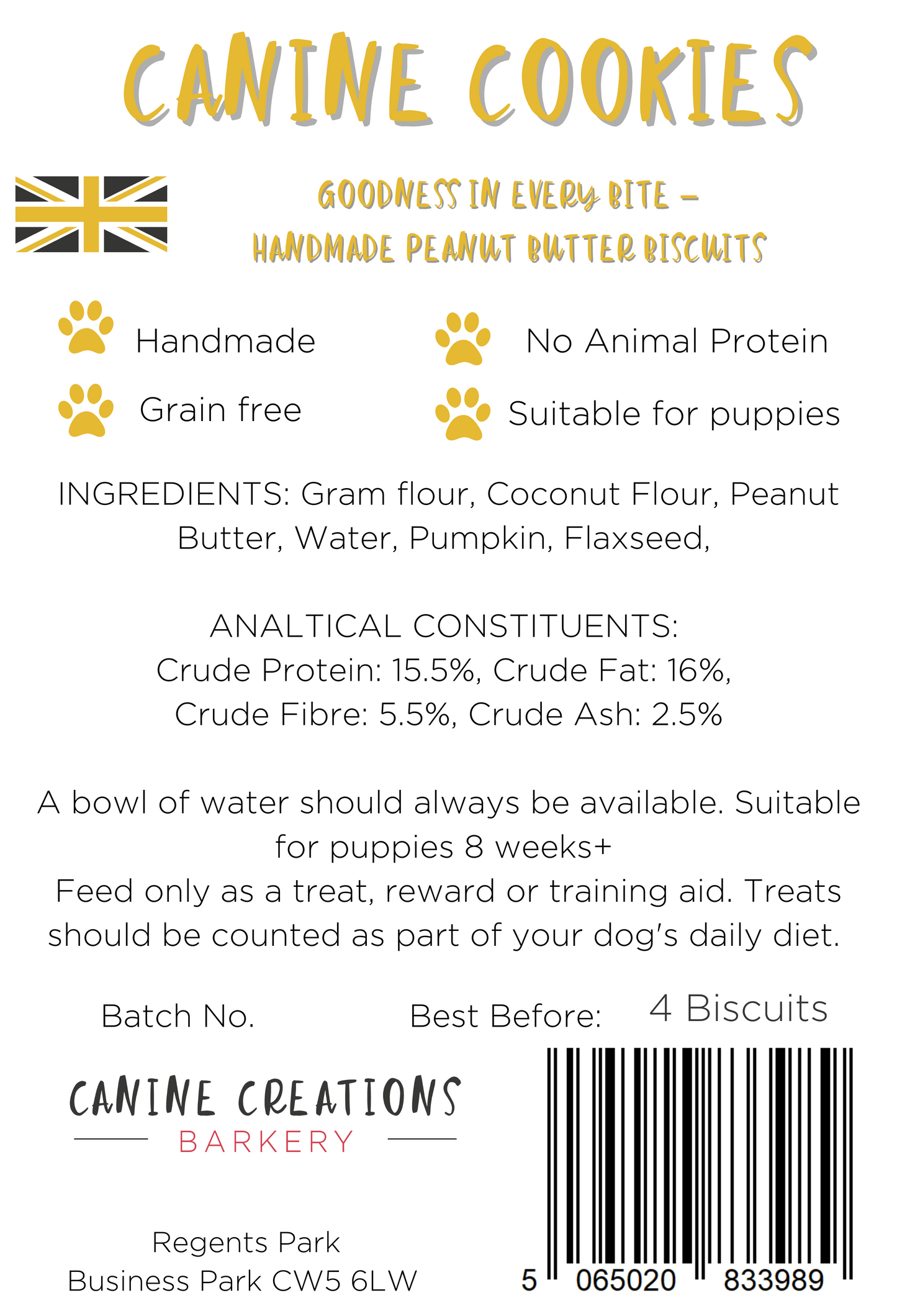Canine Cookies