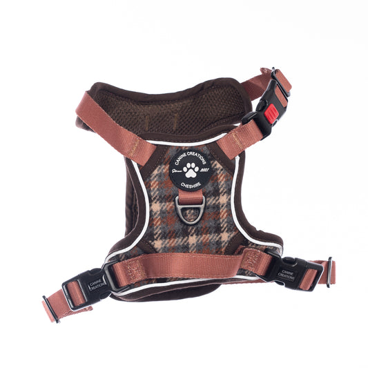 The Brown Tweed Harness
