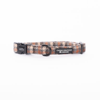 The Brown Tweed Collar