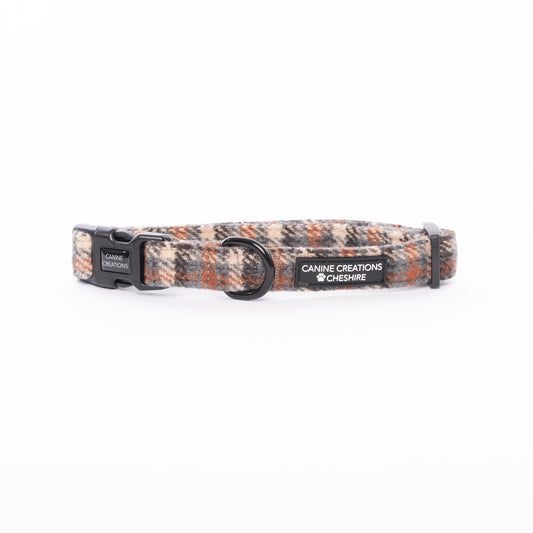 The Brown Tweed Collar