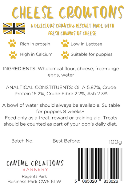 Cheese Croutons
