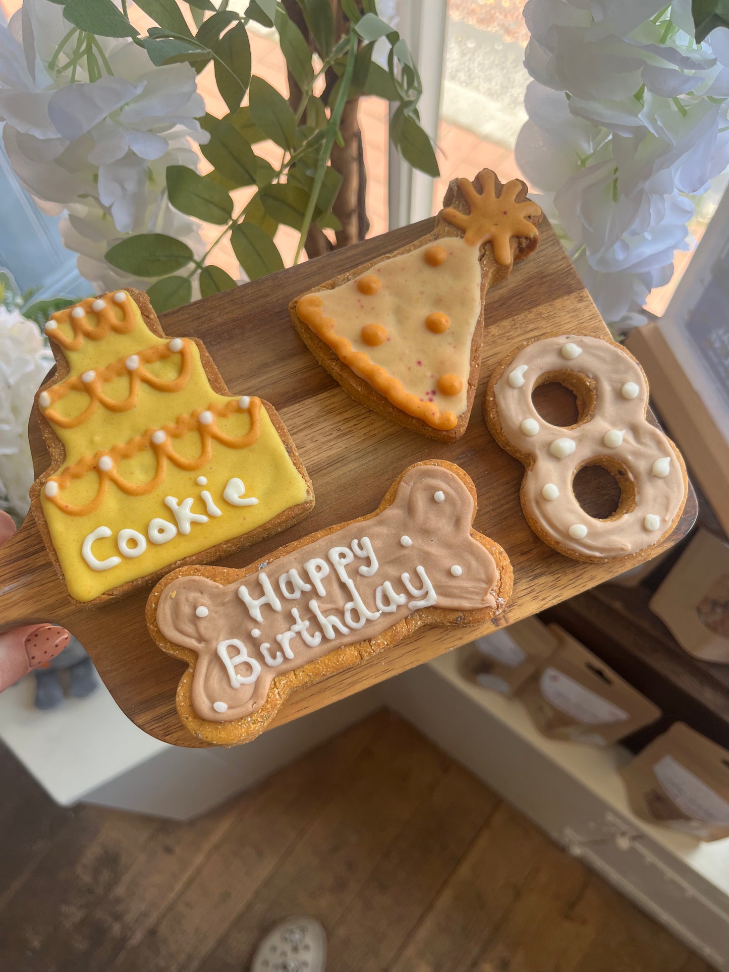 Personalised Birthday Biscuits