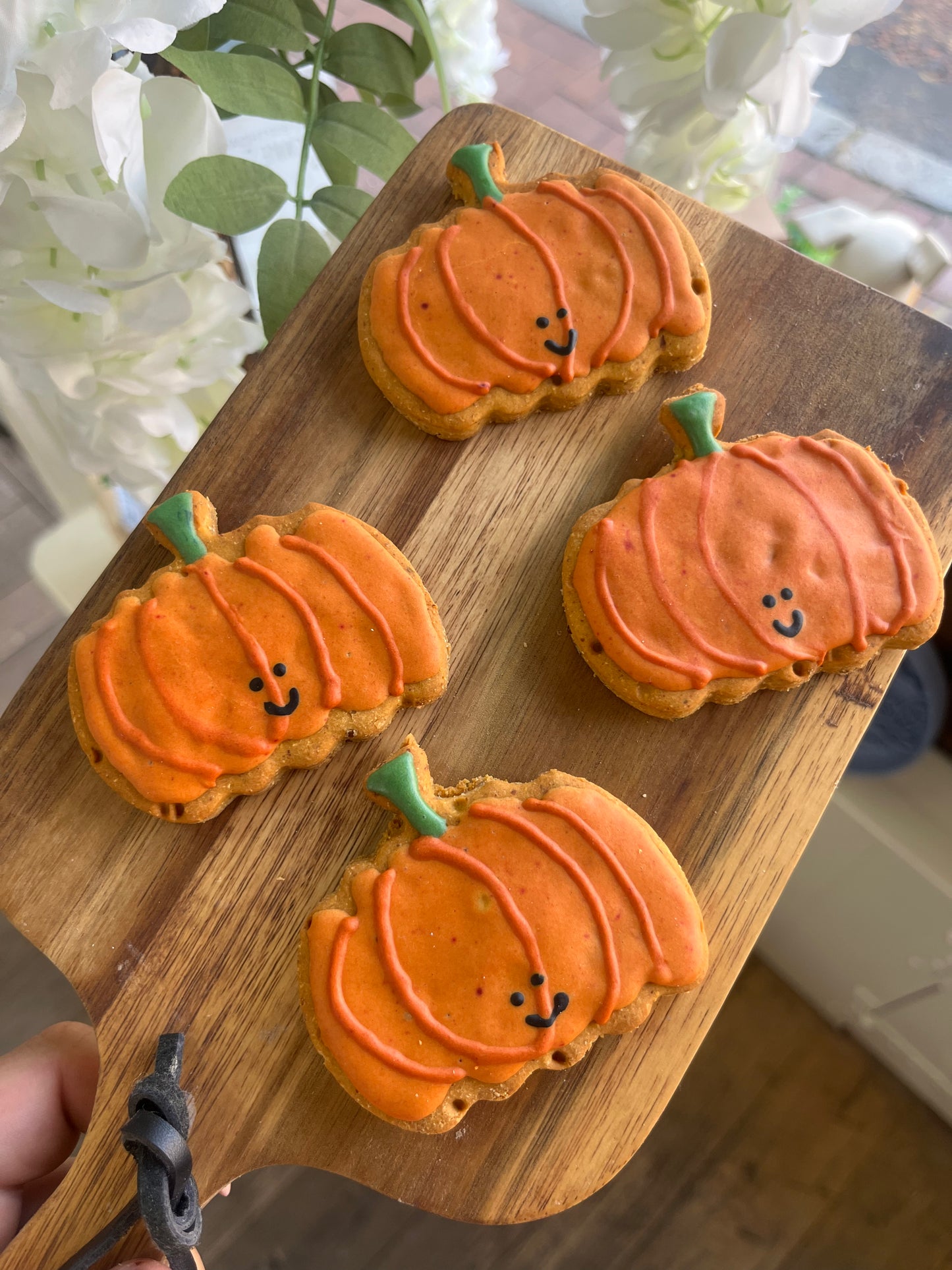 Iced Pumpkin Biscuit
