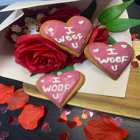 'I Woof You' Heart - Wholesale