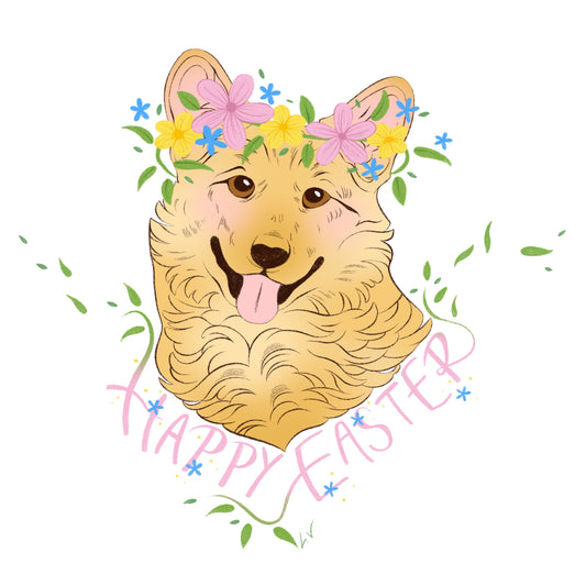 Happy Easter - Floral
