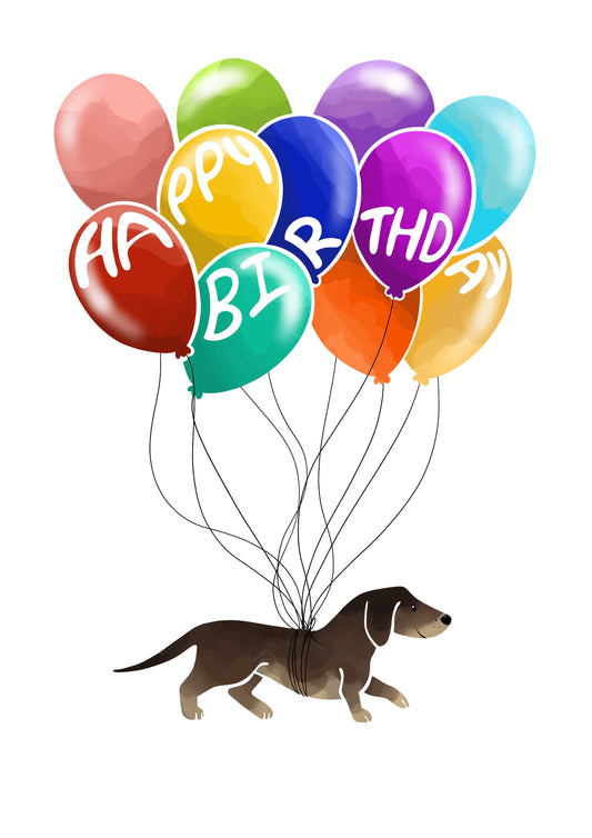 Dachshund - Happy Birthday