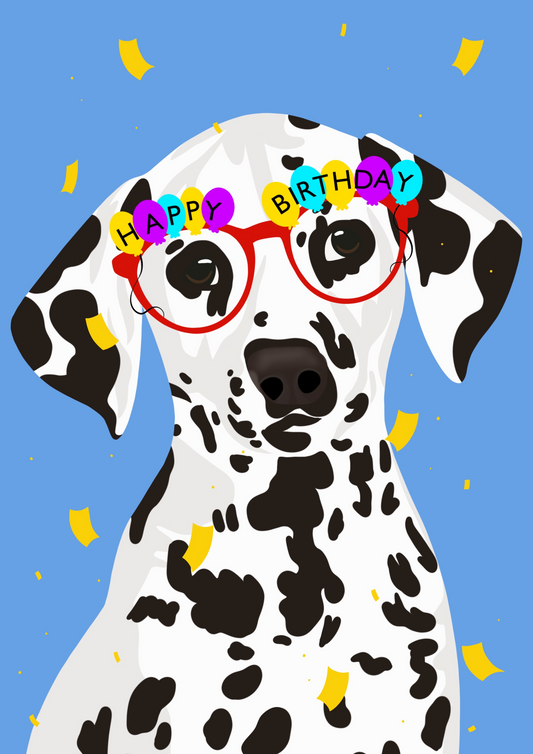 Dalmatian - Happy Birthday